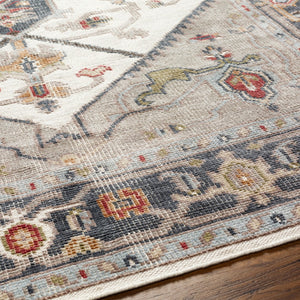 Surya Revere 10' X 14' Handmade Rug - Timeless Elegance, Durable No-pile Design, Eco-friendly Comfort Medium Gray Recycled Pet Yarn Rve2307-268