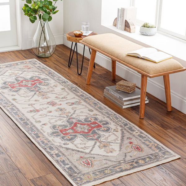 Surya Revere 10' X 14' Handmade Rug - Timeless Elegance, Durable No-pile Design, Eco-friendly Comfort Medium Gray Recycled Pet Yarn Rve2307-268