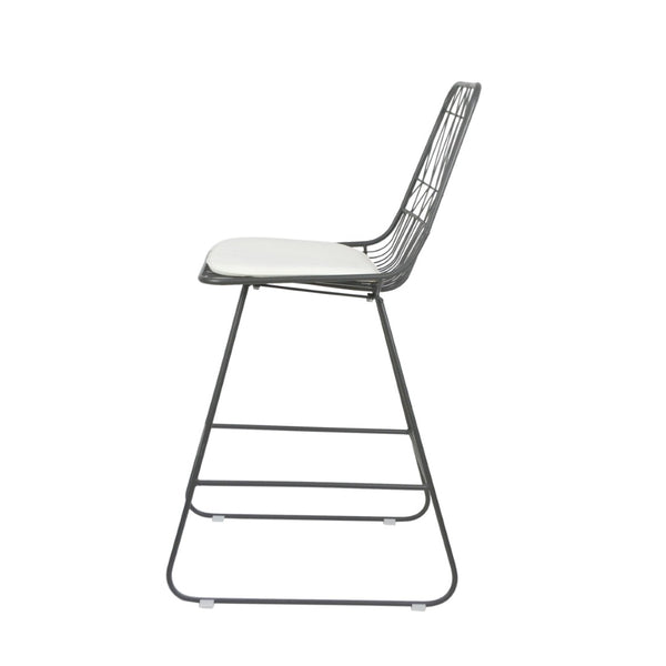 English Elm Christopher Knight Home® - Niez Counter Stools Set Of 2 - Modern Café Style With Water-Resistant Cushions & Sturdy Design P2 63918.00GRYIVY-GIGA