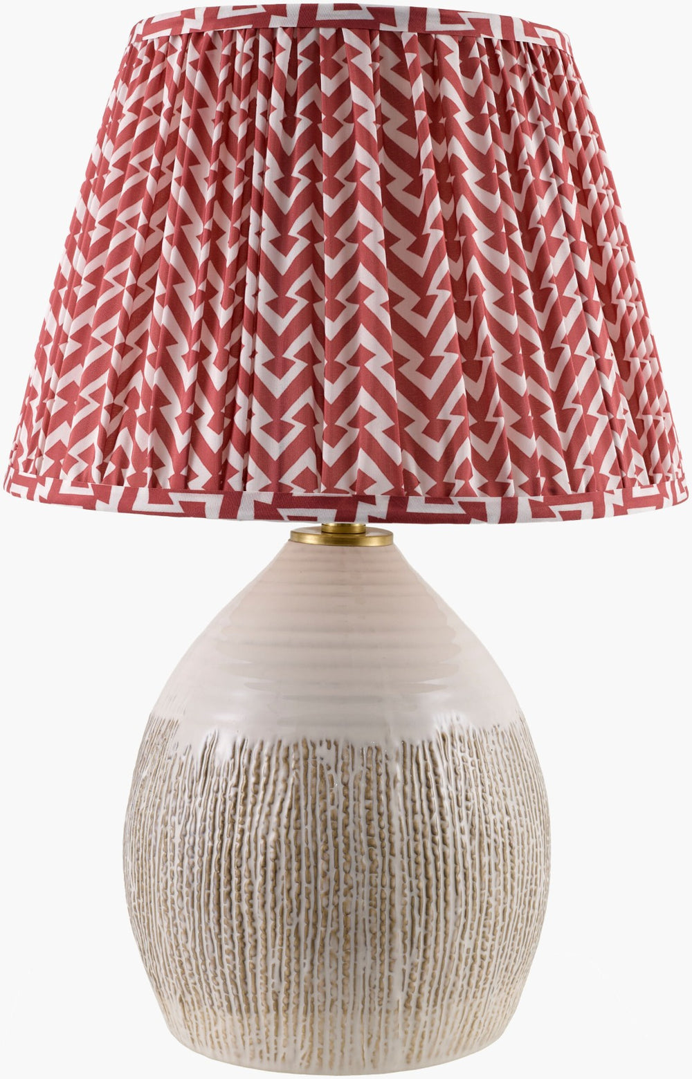 Livabliss Ravika Globe Felt Shade Bohemian Table Lamp for Nightstand or Living Room Decor RVIK-001