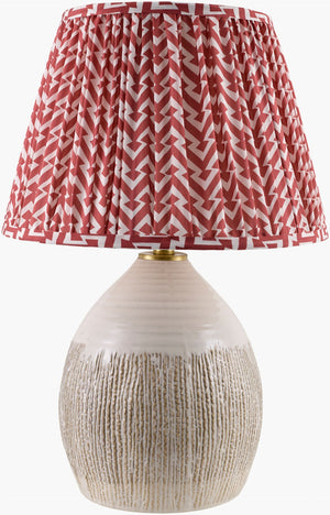 Livabliss Ravika Globe Felt Shade Bohemian Table Lamp for Nightstand or Living Room Decor RVIK-001