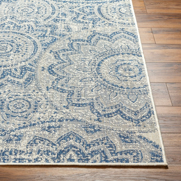 Livabliss Ravello Flatweave Polypropylene Area Rug Cottage Pattern for Entryways and High Traffic Rooms Ivory, Light Be 2' x 2'11" RVL2312-23