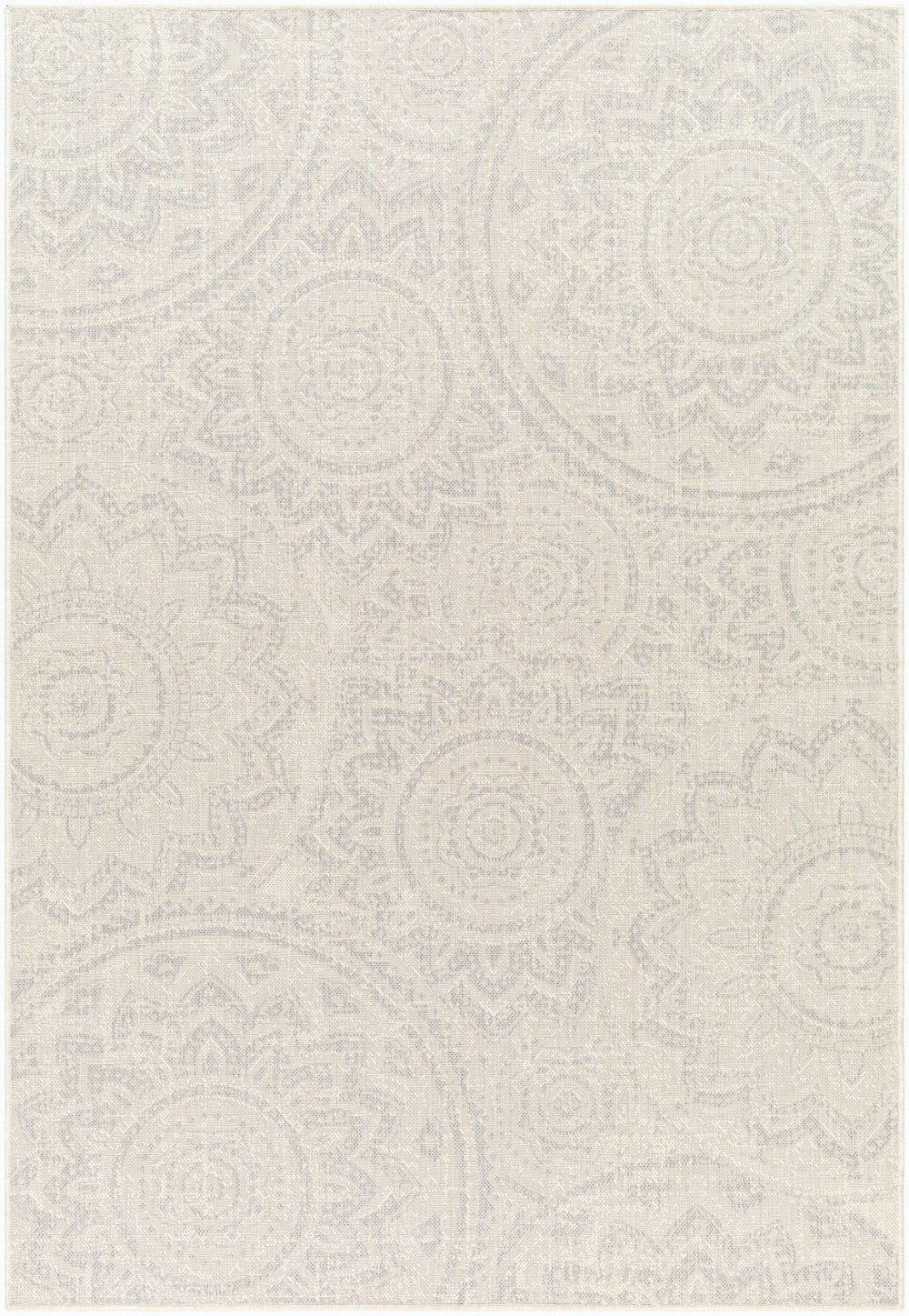 Livabliss Ravello Flatweave Polypropylene Area Rug Cottage Style Indoor Outdoor Living Room RVL2313-537