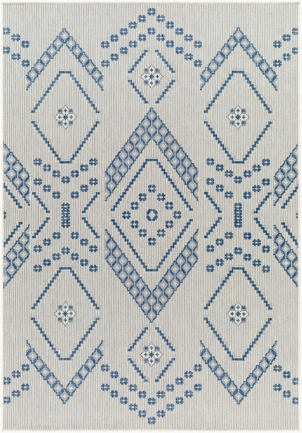 Livabliss Ravello Bohemian Flatweave Polypropylene Area Rug Global Pattern Eclectic Living Room RVL2324-537