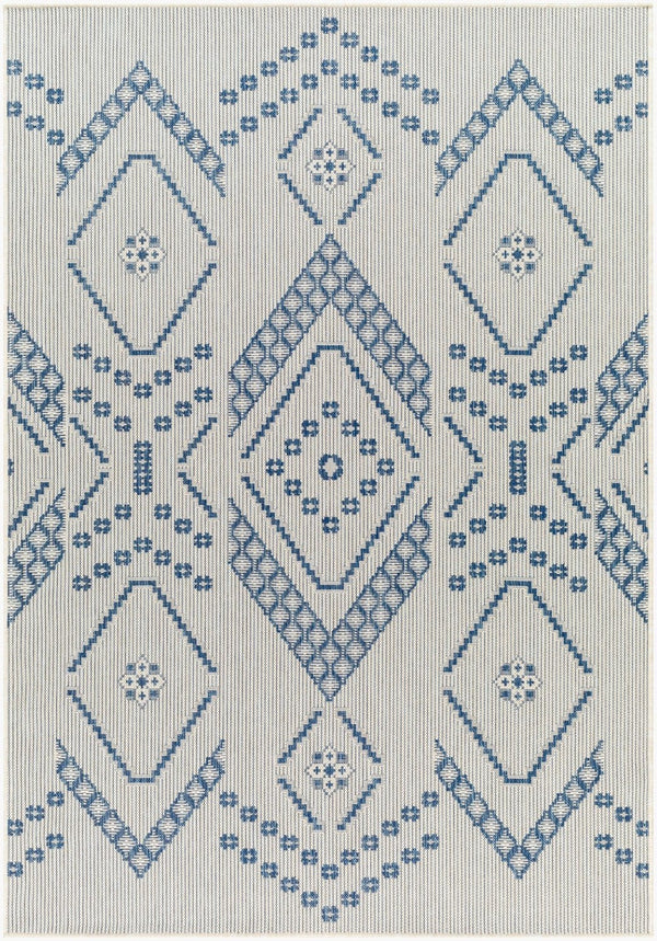 Livabliss Ravello Bohemian Flatweave Polypropylene Area Rug Global Pattern Eclectic Living Room RVL2324-537