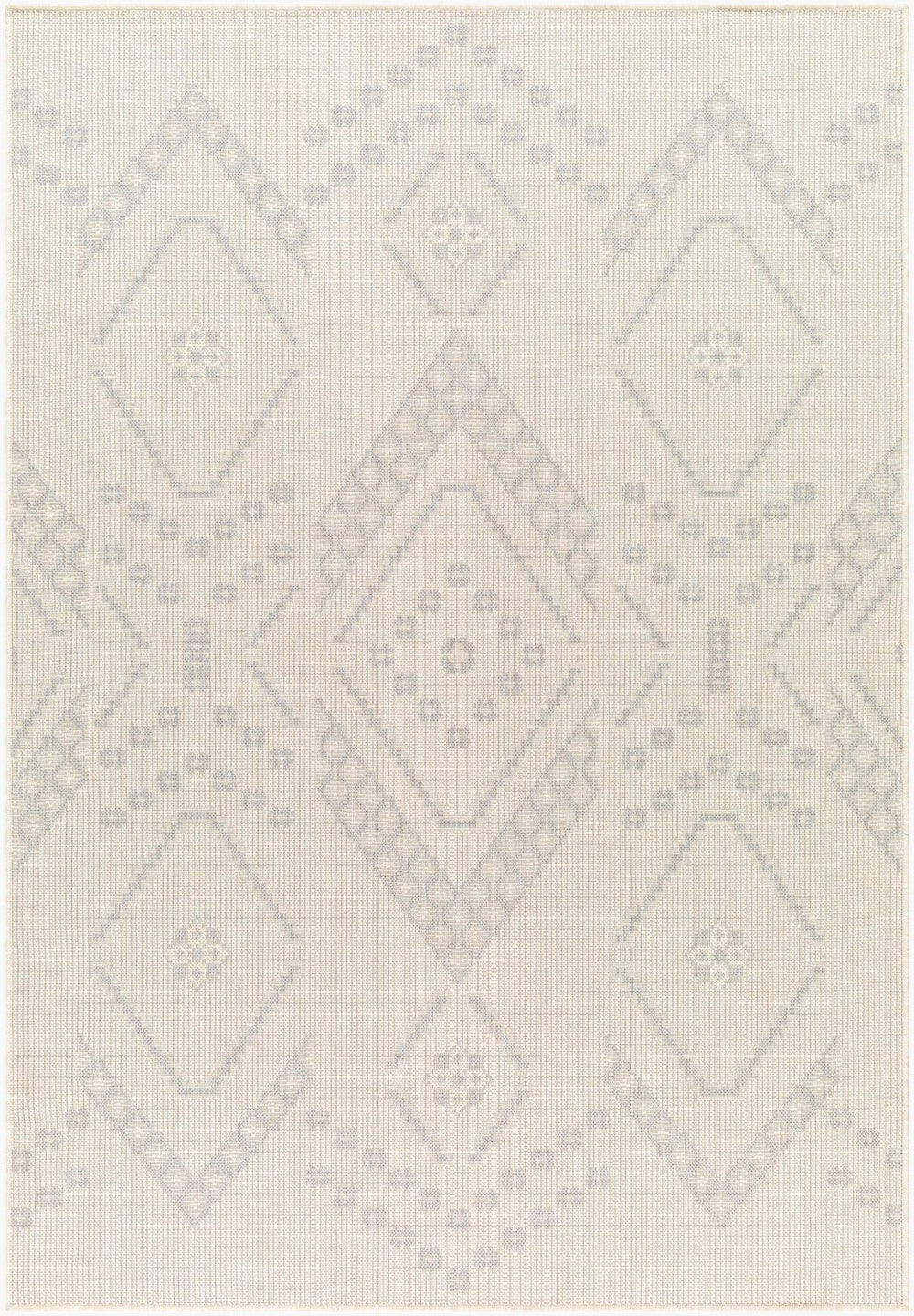 Livabliss Ravello Flat Weave Polypropylene Area Rug Turkish Woven Global Pattern Indoor Outdoor RVL2325-537