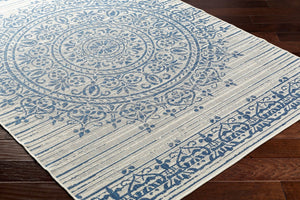 Livabliss Ravello Medallion Polypropylene Indoor Outdoor Rug for High Traffic Living Spaces RVL2330-537