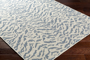 Livabliss Ravello Flatweave Polypropylene Area Rug Geometric Modern Indoor Outdoor Living Ivory, Light Be 5'3" x 7' RVL2351-537