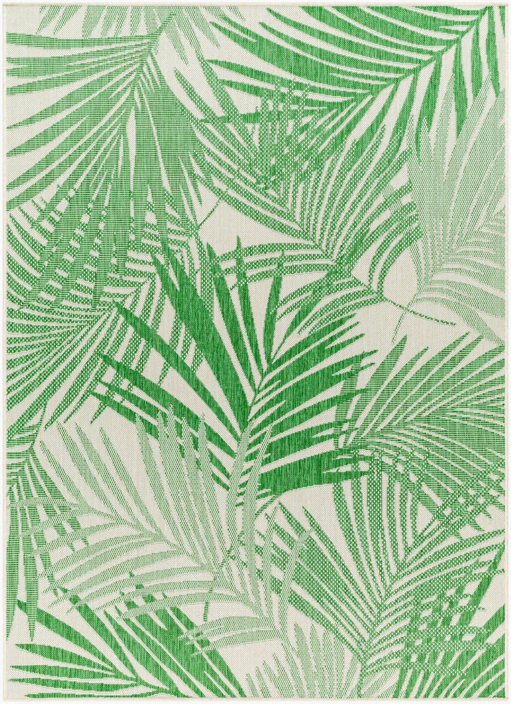 Livabliss Ravello Tropical Coastal Flatweave Polypropylene Rug Uv Resistant Outdoor Safe RVL2359-537