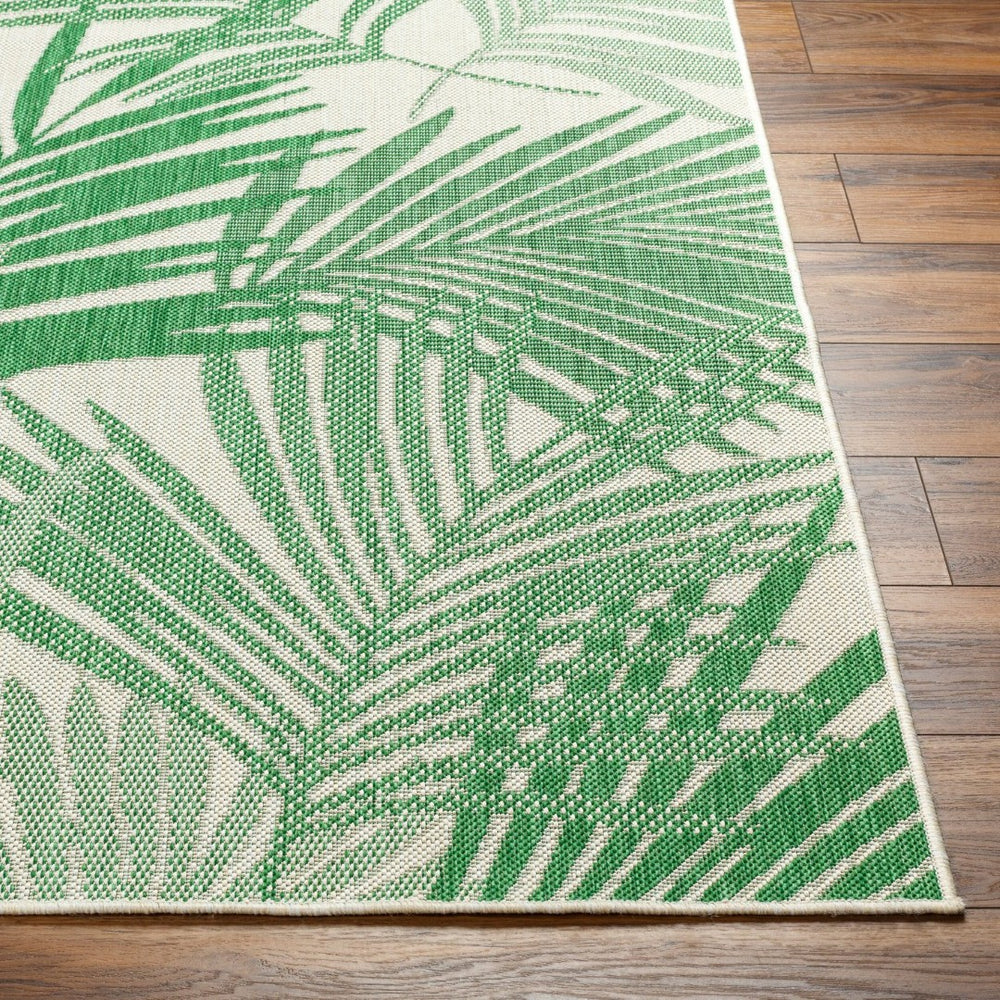 Livabliss Ravello Tropical Coastal Flatweave Polypropylene Rug Uv Resistant Outdoor Safe RVL2359-537
