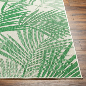 Livabliss Ravello Tropical Coastal Flatweave Polypropylene Rug Uv Resistant Outdoor Safe RVL2359-537