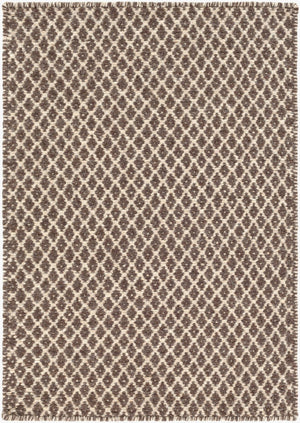 Surya Ravena 2' X 3' Handmade Wool Rug - Rustic Charm For Cozy Spaces, Durable, Spot Clean, Warranty Included Dark Brown Wool Rvn3002-23