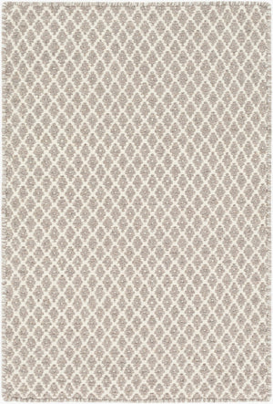 Surya Ravena 2' X 3' Handmade Wool Rug - Rustic Charm For Cozy Spaces, Durable, Spot Clean, Warranty Included Gray Wool Rvn3003-23