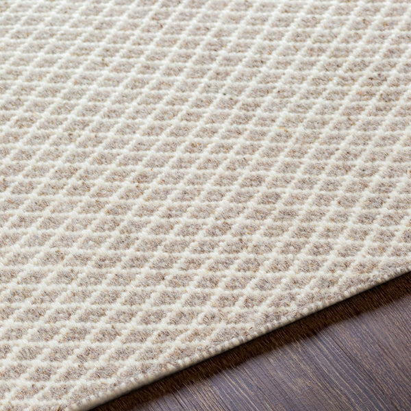 Surya Ravena 2' X 3' Handmade Wool Rug - Rustic Charm For Cozy Spaces, Durable, Spot Clean, Warranty Included Gray Wool Rvn3003-23