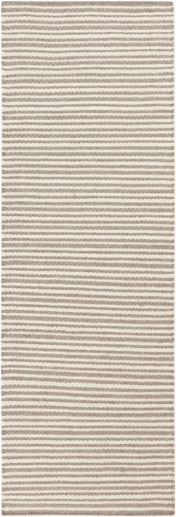 Surya Ravena 2' X 3' Handmade Wool Rug - Rustic Charm For Cozy Spaces, Durable, Spot Clean, Warranty Included Gray Wool Rvn3006-268