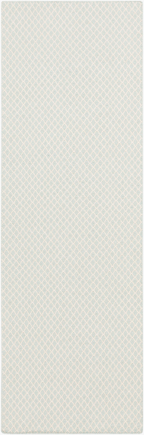 Surya Ravena 2' X 3' Handmade Wool Rug - Rustic Charm For Cozy Spaces, Durable, Spot Clean, Warranty Included Ice Blue Wool Rvn3113-268