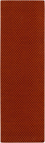 Surya Ravena 2' X 3' Handmade Wool Rug - Rustic Charm For Cozy Spaces, Durable, Spot Clean, Warranty Included Rust Wool Rvn3118-268