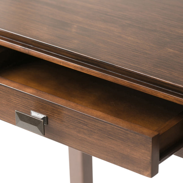 English Elm Artisan Console Sofa Table - Russet Brown, Handcrafted Storage Solution For Any Room'S Elegance B136P159466