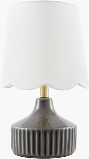 Livabliss Rivery Textured Jute and Felt Table Lamp for Bohemian or Farmhouse Bedroom Decor RVRY-002
