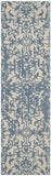 Safavieh Restoration Vintage 101 Hanf Tufted  Rug Ivory / Blue RVT101A-2