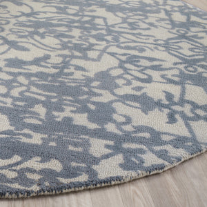 Safavieh Restoration Vintage 101 Hanf Tufted  Rug Ivory / Blue RVT101A-2