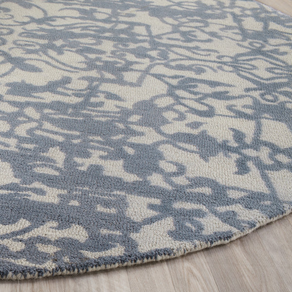 Safavieh Restoration Vintage 101 Hanf Tufted  Rug Ivory / Blue RVT101A-2