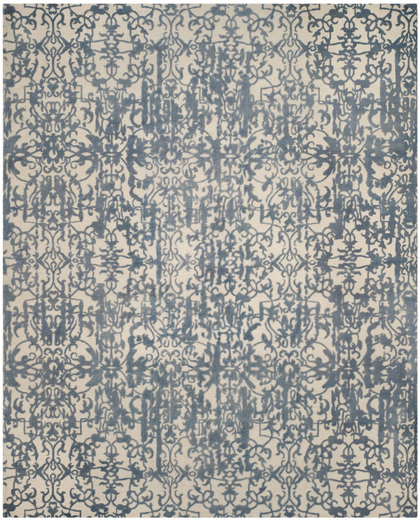 Safavieh Restoration Vintage 101 Hanf Tufted  Rug Ivory / Blue RVT101A-2