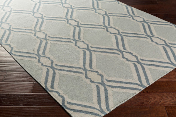 Surya Rivington 2' X 3' Handmade Wool Rug - Durable Modern Decor With Natural Charm, Spot Clean Only Slate Wool Rvt5006-810