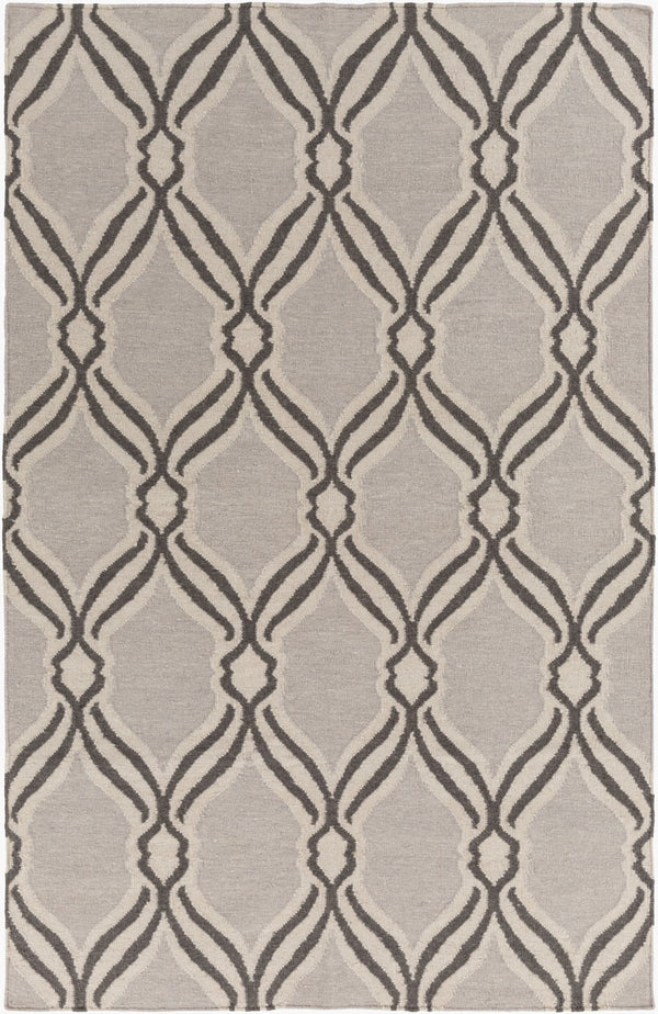 Surya Rivington 2' X 3' Handmade Wool Rug - Durable Modern Decor With Natural Charm, Spot Clean Only Charcoal Wool Rvt5007-46