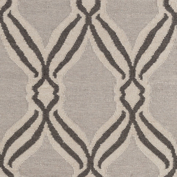 Surya Rivington 2' X 3' Handmade Wool Rug - Durable Modern Decor With Natural Charm, Spot Clean Only Charcoal Wool Rvt5007-46