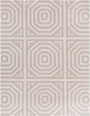 Surya Rivington 2' X 3' Handmade Wool Rug - Durable Modern Decor With Natural Charm, Spot Clean Only Gray Wool Rvt5009-810