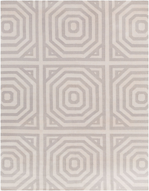 Surya Rivington 2' X 3' Handmade Wool Rug - Durable Modern Decor With Natural Charm, Spot Clean Only Gray Wool Rvt5009-810