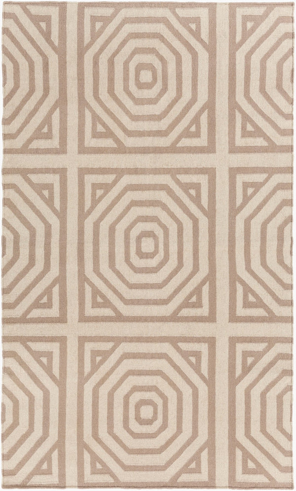 Surya Rivington 2' X 3' Handmade Wool Rug - Durable Modern Decor With Natural Charm, Spot Clean Only Taupe Wool Rvt5011-23