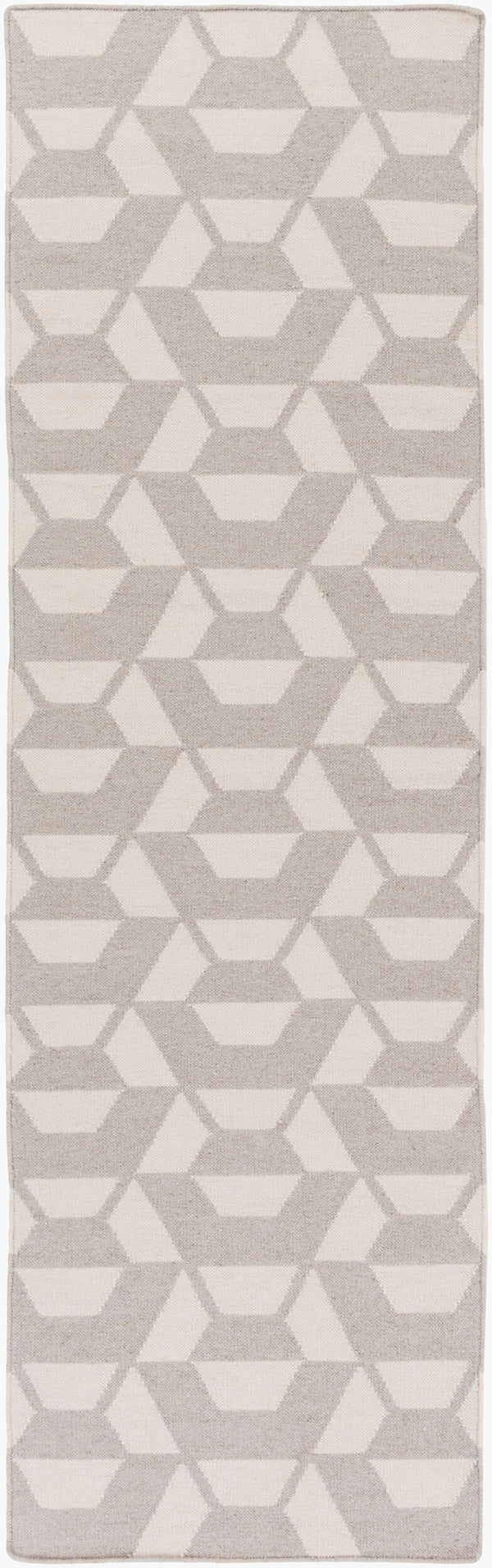 Surya Rivington 2' X 3' Handmade Wool Rug - Durable Modern Decor With Natural Charm, Spot Clean Only Medium Gray Wool Rvt5013-268