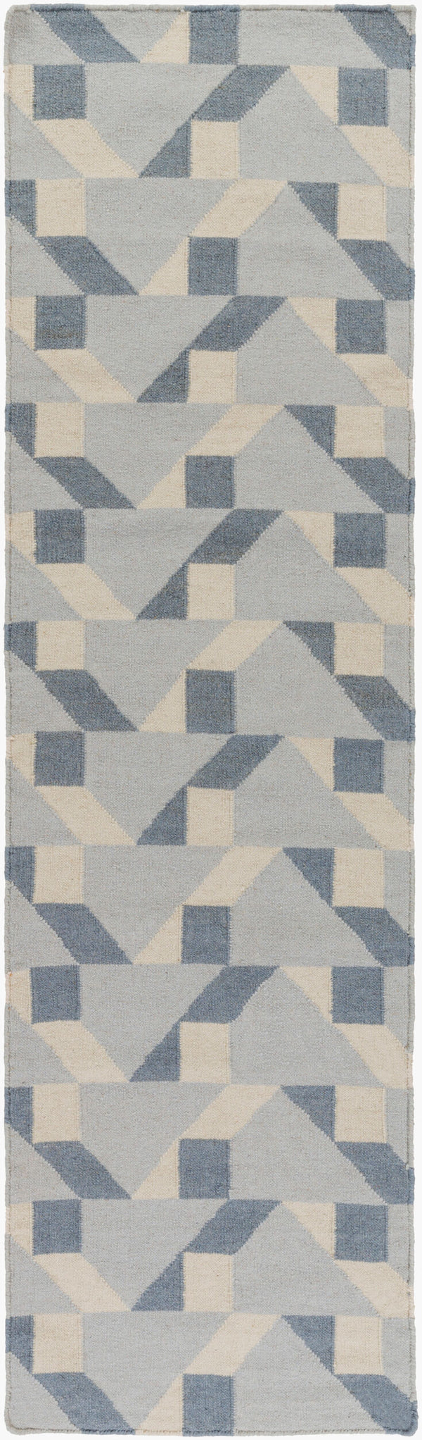 Surya Rivington 2' X 3' Handmade Wool Rug - Durable Modern Decor With Natural Charm, Spot Clean Only Slate Wool Rvt5015-268