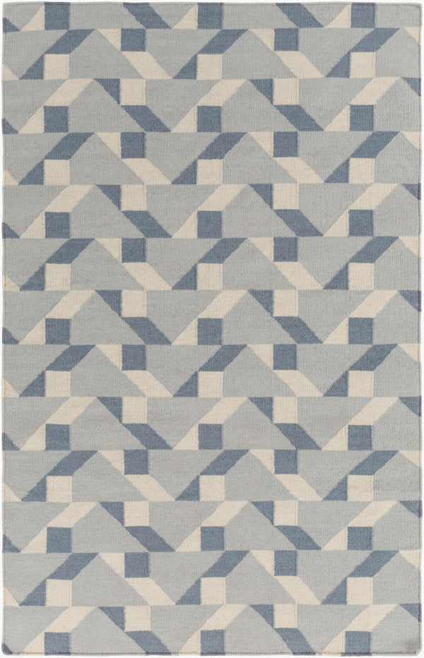 Surya Rivington 2' X 3' Handmade Wool Rug - Durable Modern Decor With Natural Charm, Spot Clean Only Slate Wool Rvt5015-23