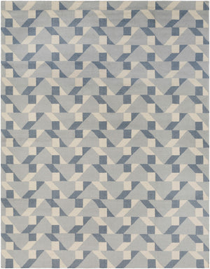 Surya Rivington 2' X 3' Handmade Wool Rug - Durable Modern Decor With Natural Charm, Spot Clean Only Slate Wool Rvt5015-810