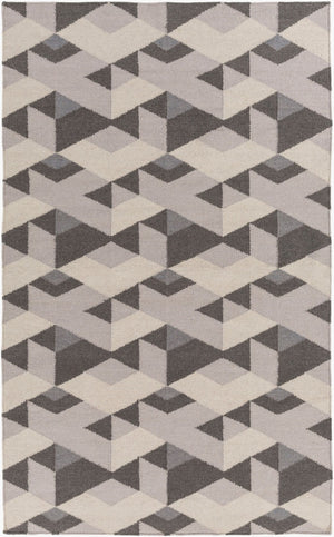 Surya Rivington Handmade Wool Flatweave Rug Contemporary Entryway Accent for Modern Interiors RVT5017-23