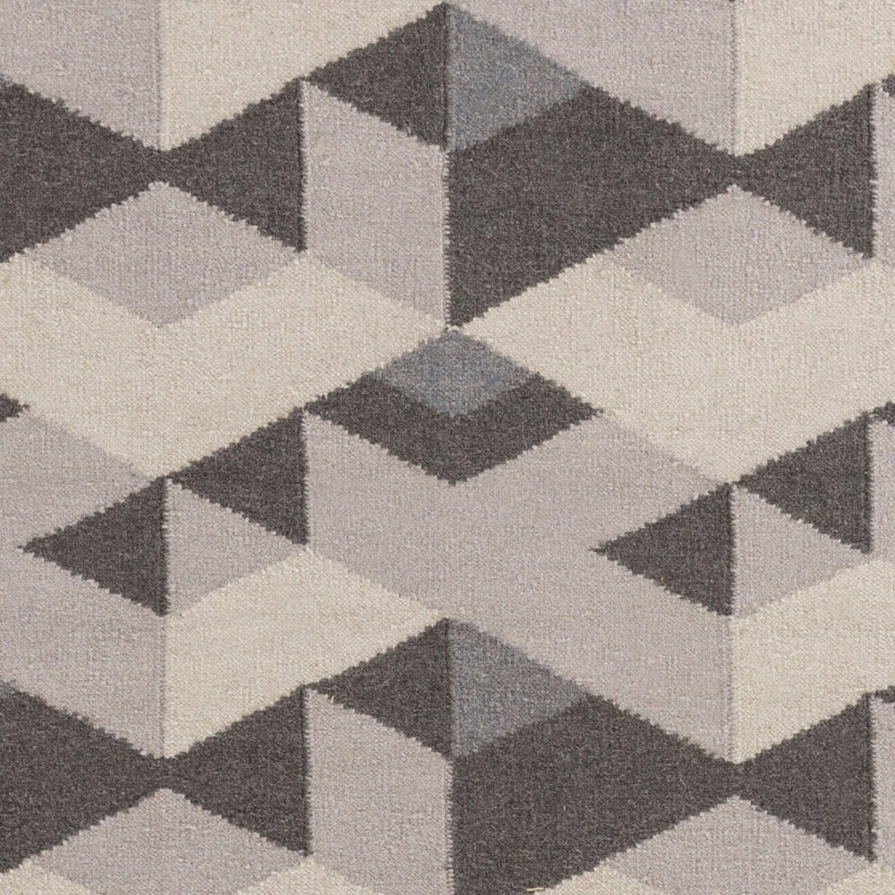 Surya Rivington Handmade Wool Flatweave Rug Contemporary Entryway Accent for Modern Interiors RVT5017-23