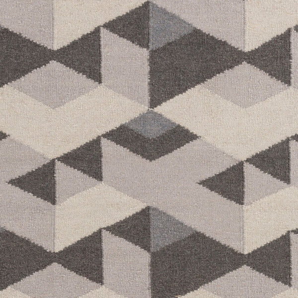 Surya Rivington Handmade Wool Flatweave Rug Contemporary Entryway Accent for Modern Interiors RVT5017-23