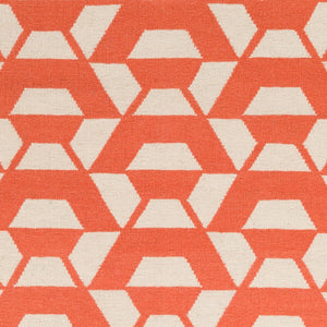 Surya Rivington 2' X 3' Handmade Wool Rug - Durable Modern Decor With Natural Charm, Spot Clean Only Coral Wool Rvt5018-268