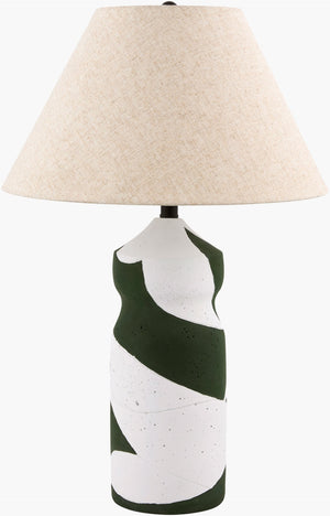 Livabliss Rovyn Mid-century Modern Table Lamp with Linen Shade for Bedroom or Living Room RVYN-002