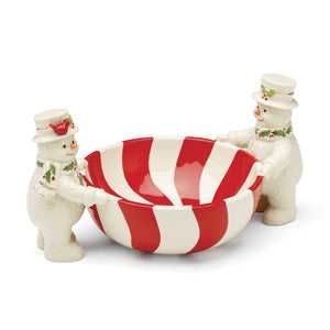Lenox Happy Holly Days Treat Bowl Ivory, IVORY PORCELAIN 896363
