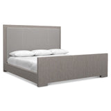 Bernhardt Trianon King Panel Bed in Gris Wood Finish K1817