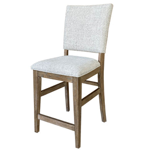 Parker House Sundance Dining - Sandstone Upholstered Counter Chair - Set of 2 Sandstone Rubberwood Solids / Mindi Veneers DSUN#2226-SS