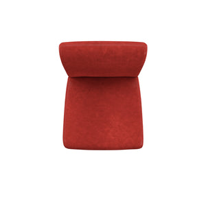 Homelegance By Top-Line Leander Faux Leather High Back Bar Stools (Set of 2) Red Wood