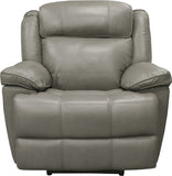 Parker House Parker Living Eclipse - Florence Heron Power Recliner Florence Heron Top Grain Leather with Match (X) MECL#812PH-FHE