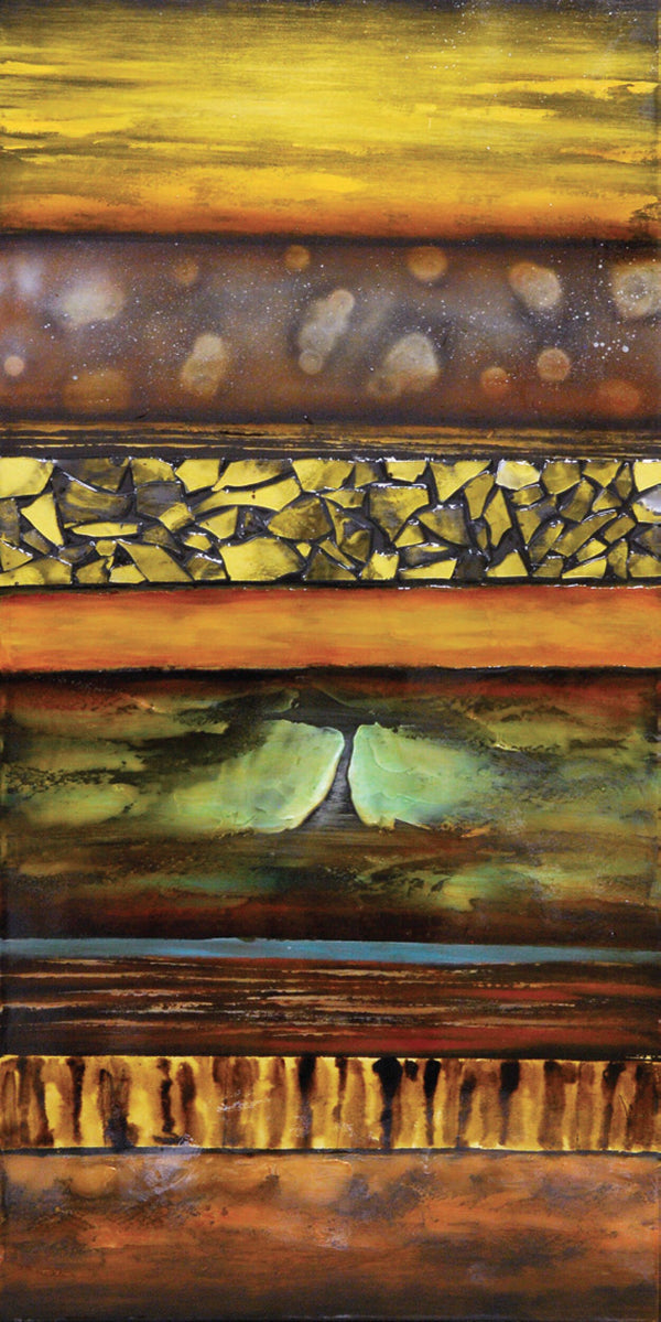 Surya Wall Decor Rwl-3012 - Stunning 60"H X 30"W Framed Art To Elevate Your Modern Home Decor Main, Brown Canvas Rwl3016-3060