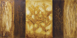 Surya Wall Decor Rwl-3012 - Stunning 60"H X 30"W Framed Art To Elevate Your Modern Home Decor Main, Brown Canvas Rwl3054-3060