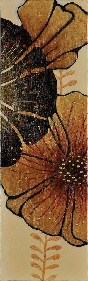 Surya Wall Decor Rwl-3012 - Stunning 60"H X 30"W Framed Art To Elevate Your Modern Home Decor Main, Brown Canvas Rwl3058-2060